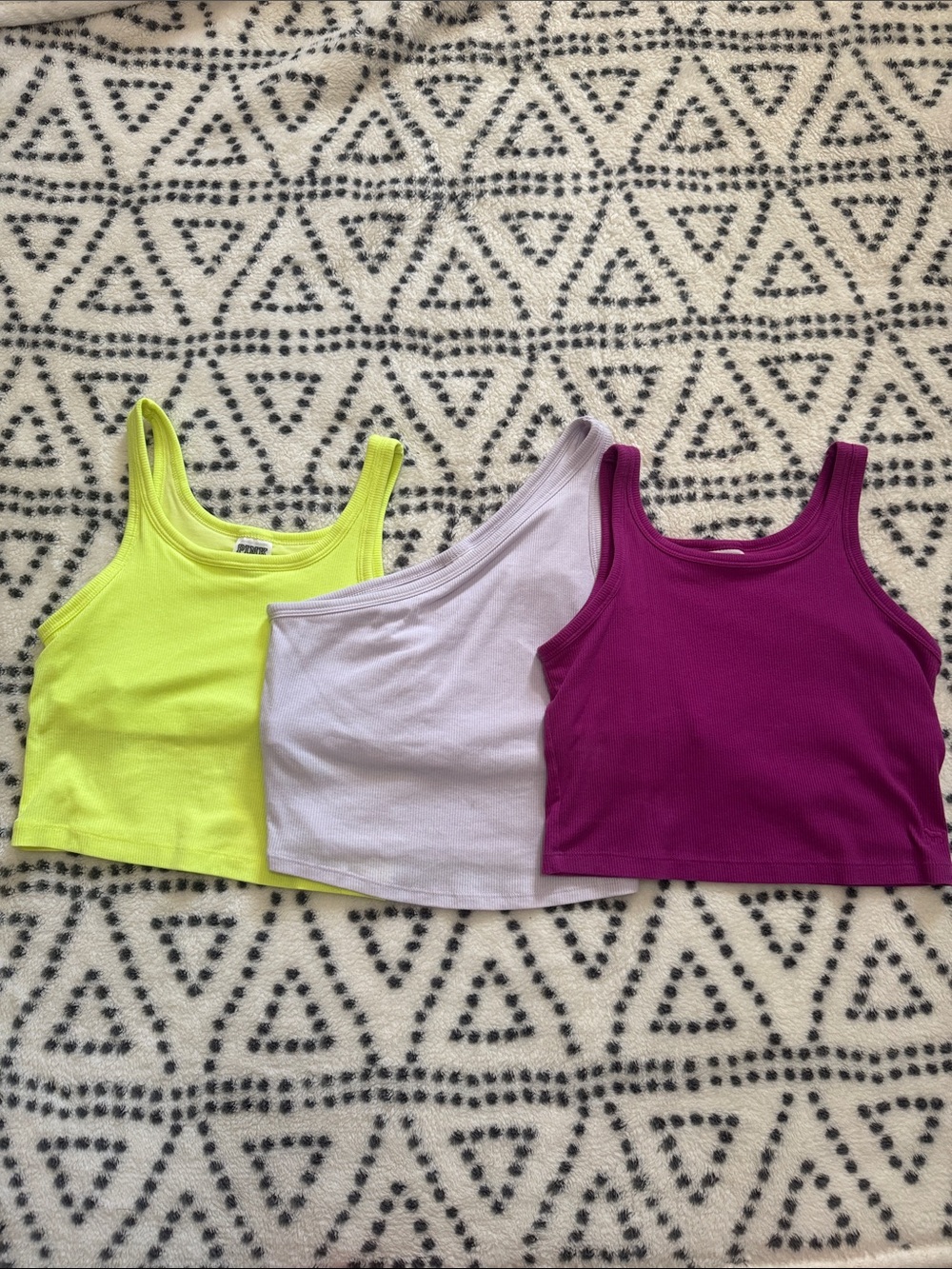 PINK Victoria’s Secret Crop Top XS/S 3pcs Set